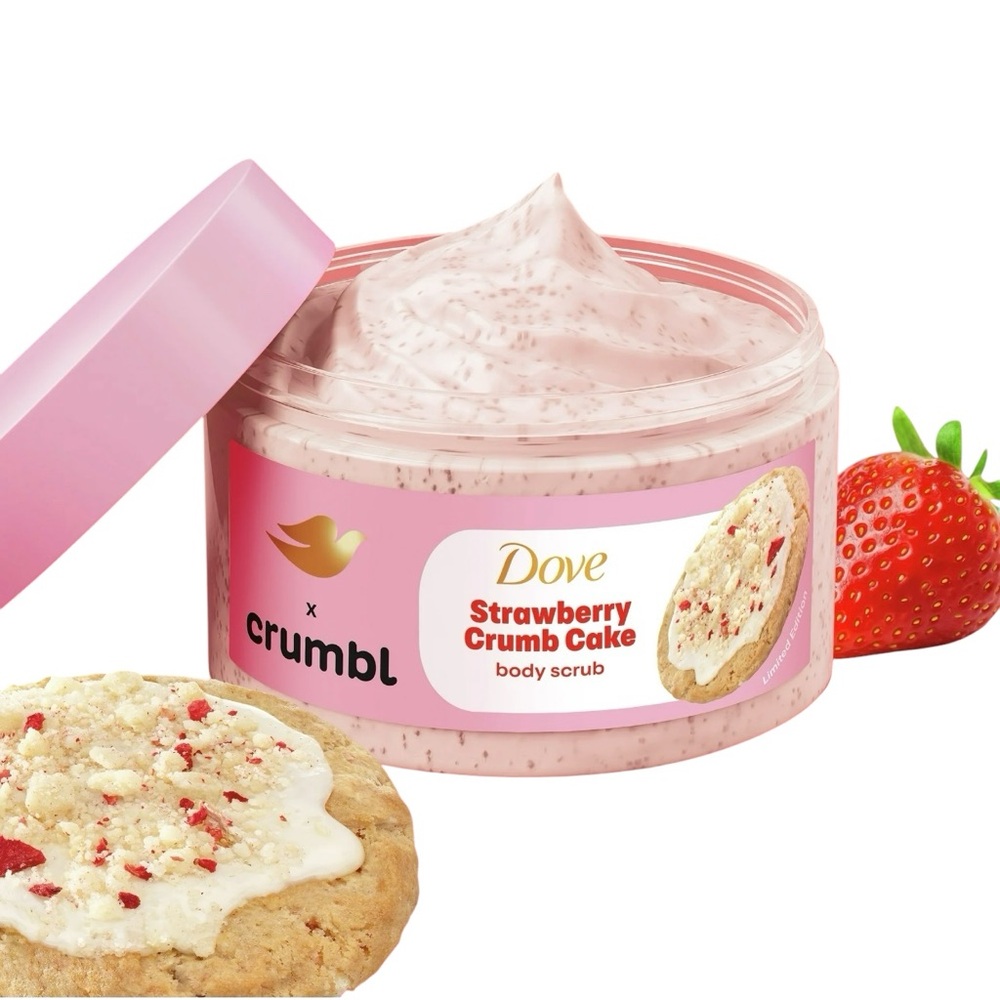 Dove x Crumbl — Confetti Cake Body Scrub Limited Edition